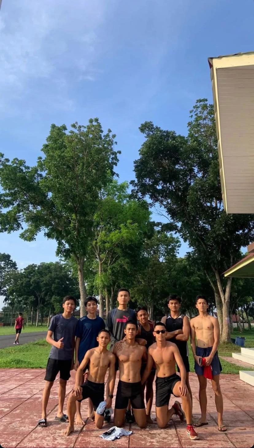 Latihan lari kesamaptaan JB Academy Binjai